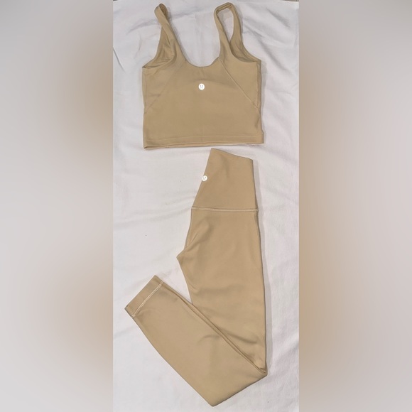 Lululemon Align Matching Set: Align High-Rise Leggings & Align Tank Top - Picture 2 of 6